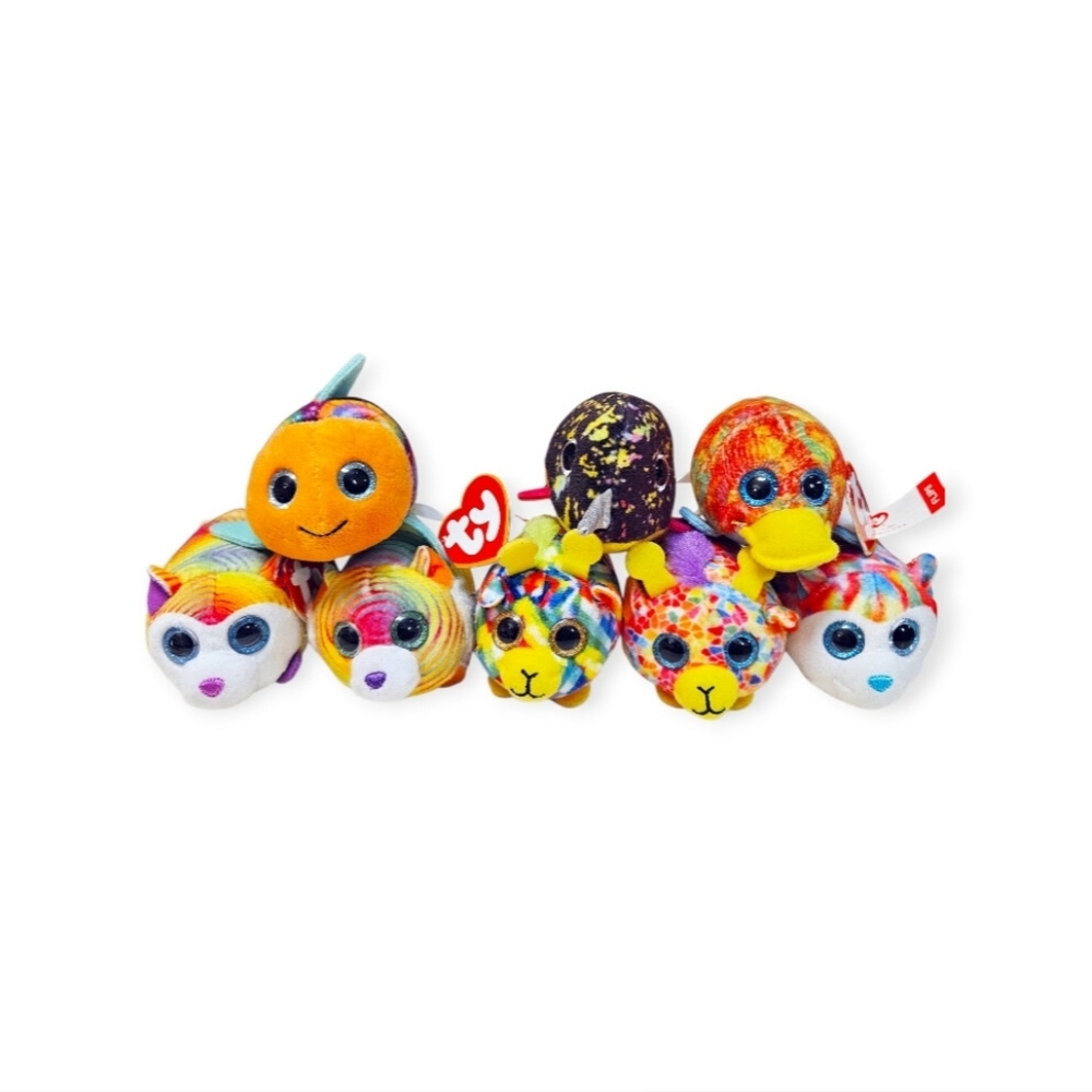 2019 McDonald's Teenie Beanie Baby Happy Meal Toys, Set of 8